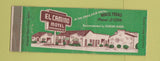Matchbook Cover - El Camino Motel Waco TX Full Length