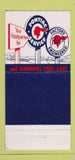 Matchbook Cover - 1954 Pontiac HS Risser Elizabethtown PA 30 Strike