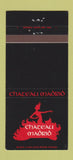 Matchbook Cover - Chateau Madrid New York City Lexington Hotel girlie 30 Strike