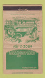 Matchbook Cover - Eugene's Reno NV WEAR 36 Strike