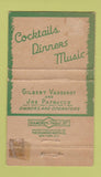 Matchbook Cover - Eugene's Reno NV WEAR 36 Strike