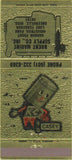 Matchbook Cover - Casey Parts Brent Marine Greenville MS
