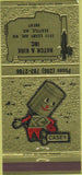 Matchbook Cover - Casey Parts Hatch Kirk Seattle WA