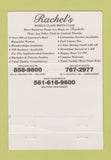 Matchbook Cover - Rachel's Strip Club girlie Orlando Palm Beach FL 40 Strike