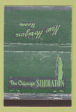 Matchbook Cover - Sheraton Hotel Chicago IL 40 Strike