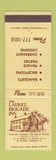 Matchbook Cover - Laurel Brigade Inn Leesburg VA