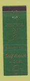 Matchbook Cover - Golf Ranch Motel Virginia Beach VA