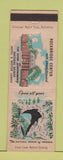 Matchbook Cover - Rockbridge Center Hotel Motor Lodge Natural Bridge VA