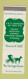 Matchbook Cover - The Carriage House Rochester NY