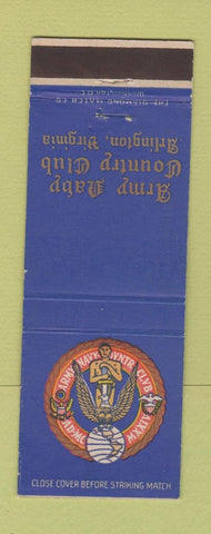 Matchbook Cover - Army Navy Country Club Arlington VA
