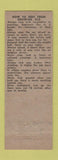 Matchbook Cover - Knox Trailer Sales Park Knoxville TN