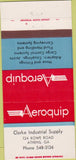 Matchbook Cover - Aeroquip Clarke Industrial Supply Athents GA
