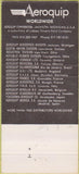 Matchbook Cover - Aeroquip Clarke Industrial Supply Athents GA