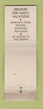 Matchbook Cover - Miramar Resort Motel South Padre Island TX WEAR