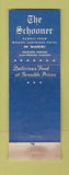 Matchbook Cover - The Schooner Restaurant Waikiki Hawaii WEAR