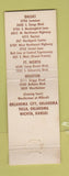 Matchbook Cover - Kip's Big Boy Hamburgers Dallas Fort Worth Houston TX