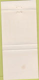 Matchbook Cover - Red Caboose Restaurant Strasburg PA WORN 30 Strike