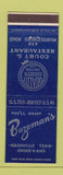 Matchbook Cover - Bozeman's Court Restaurant Nashville TN