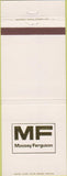 Matchbook Cover - Massey Ferguson Tractors Walton KY CREASE