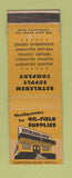 Matchbook Cover - Bethlehem Supply oil field  WEAR