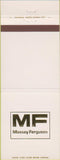 Matchbook Cover - Massey Ferguson Tractors Cambridge MO