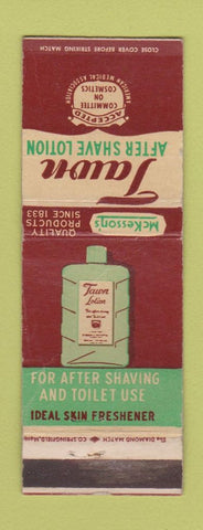 Matchbook Cover - Tawn After Shave Lotion WEAR