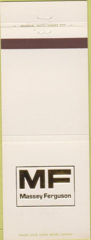 Matchbook Cover - Massey Ferguson Tractors Blue Earth MN