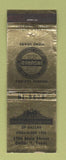 Matchbook Cover - First Federal Savings and Loan Dallas TX WEAR