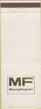Matchbook Cover - Massey Ferguson Tractors Marshall MD
