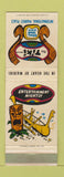Matchbook Cover - The Tiki Broiler Waikiki Hawaii WEAR