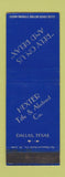 Matchbook Cover - Hexter Title Abstract Dallas TX