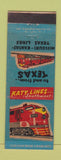 Matchbook Cover - KATY Railroad MKT