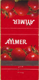 Matchbook Cover - Aylmer Tomatoes 30 Strike