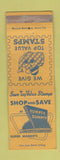 Matchbook Cover - Humpty Dumpty Grocery elephant WORN