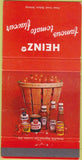 Matchbook Cover - Heinz Tomato Products Ketchup 30 Strike