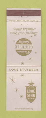 Matchbook Cover - Lone Star Beer