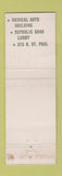 Matchbook Cover - Willson's Coffee Shop Dallas TX WEAR