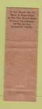 Matchbook Cover - Jokake Inn Phoenix AZ WEAR