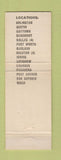 Matchbook Cover - Youngblood's Fried Chicken Arlington Austin Irving Lubbock TX