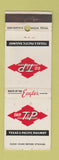 Matchbook Cover - Texas and Pacific Railroad WEAR