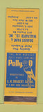 Matchbook Cover - Dragert Paint Wallpaper Arlington TX Dallas Polly