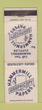 Matchbook Cover - Hammermill Papers WEAR
