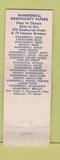 Matchbook Cover - Hammermill Papers WEAR