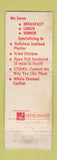 Matchbook Cover - McIntosh BBQ Restaurant Arlington TX