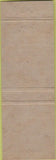 Matchbook Cover - Perkins Americana Cherokee Motel Cloverdale VA White