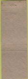Matchbook Cover - Perkins Americana Rosewood Guest House Madison VA Yellow