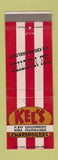 Matchbook Cover - Kel's Gay Nineties Hamburgers Dallas TX