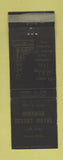 Matchbook Cover - Miramar Resort Motel South Padre Island TX WEAR