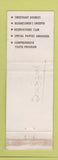 Matchbook Cover - Hart Bowling Dallas TX WORN