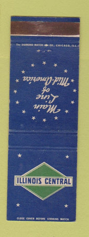 Matchbook Cover - Illinois Central Railroad